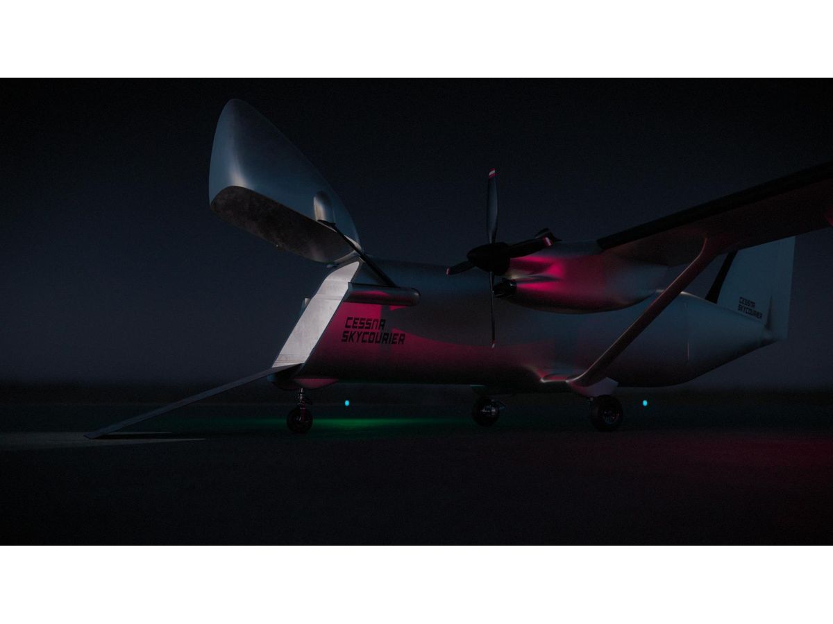 Textron Aviation and Merlin Introduce Cessna SkyCourier UX Concept Aircraft