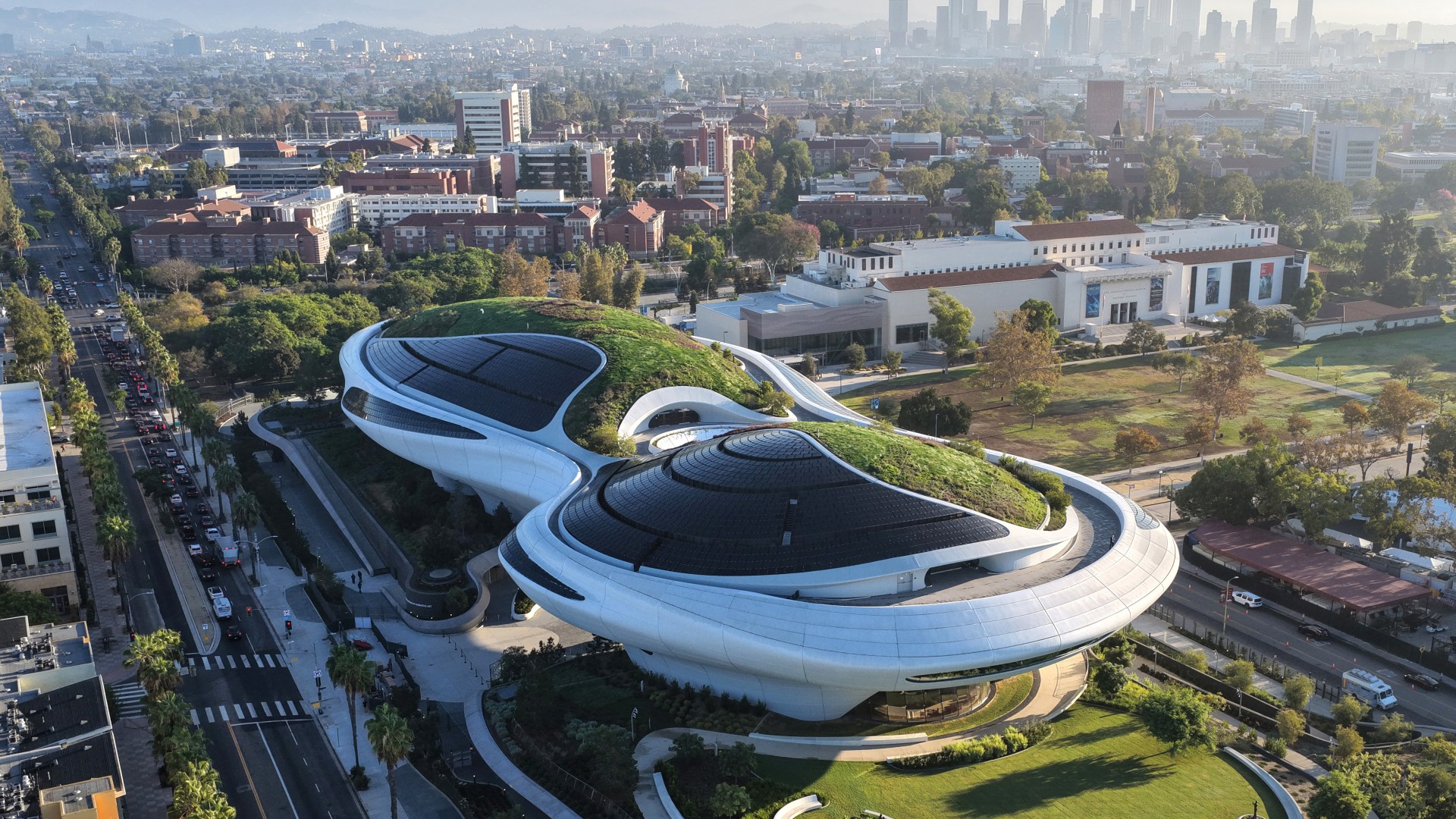 The £740million spaceship-like museum that took 16 years to build to FINALLY open – and Star Wars fans will love it