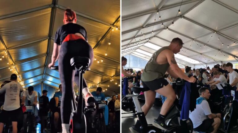The Big Spin Sydney sees riders exercise for 12 hours for Ronald McDonald House