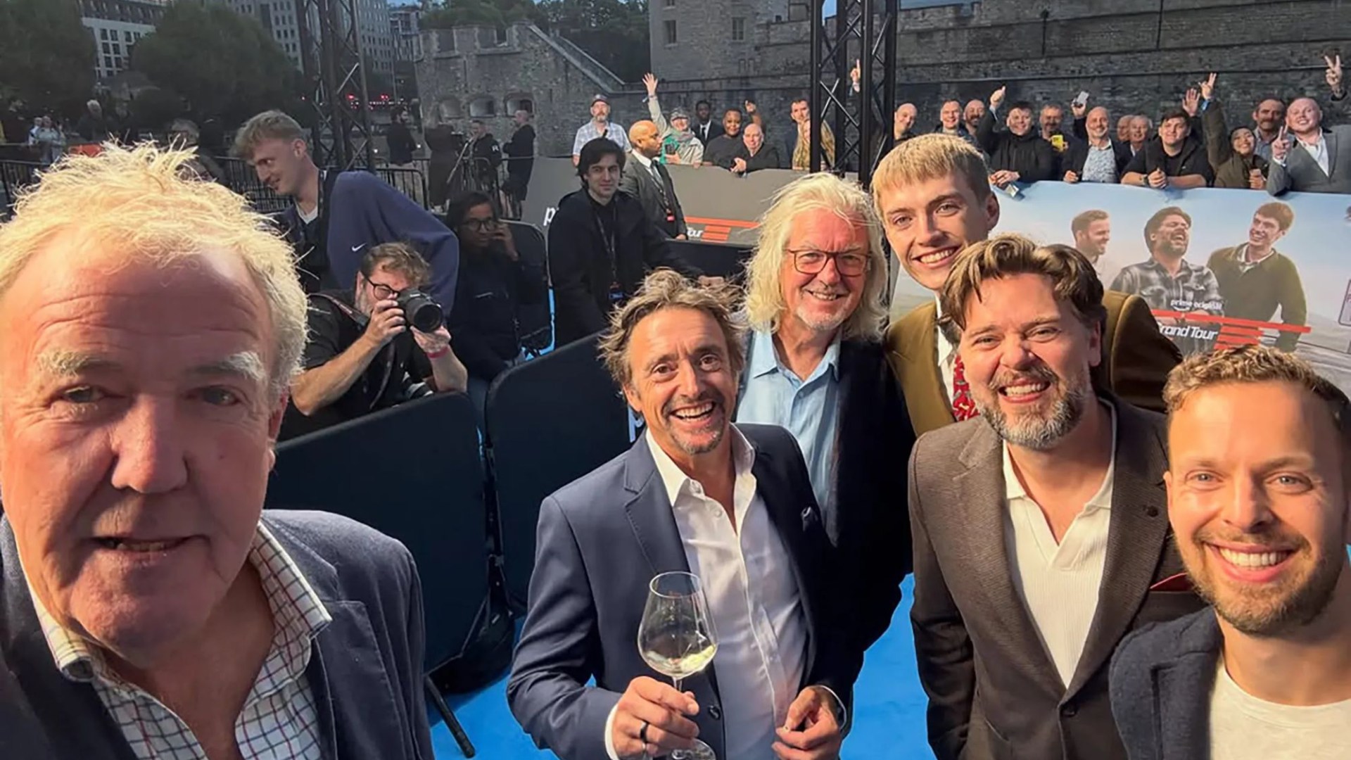 The Grand Tour hosts reunite as Jeremy Clarkson and co ‘handover’ baton to new presenting trio for revamped series