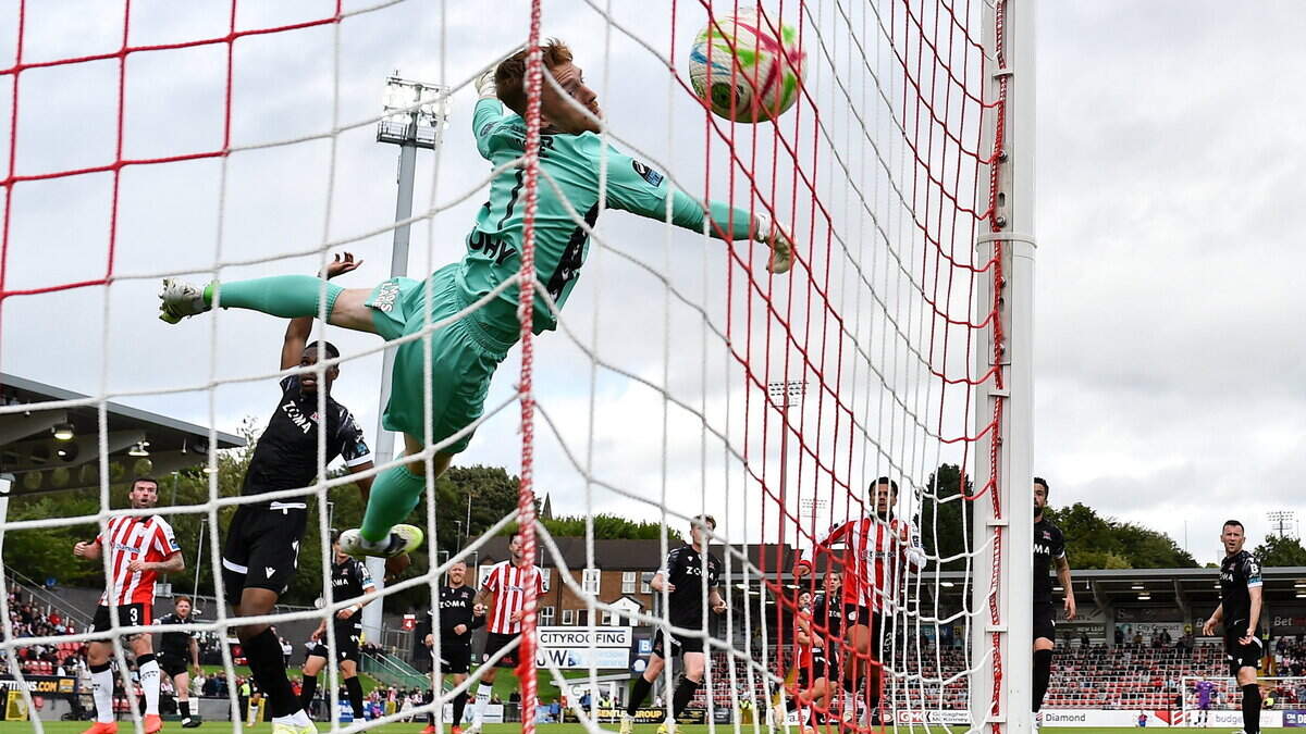 The luck that deserted Dundalk went Derry City’s way at the Brandywell