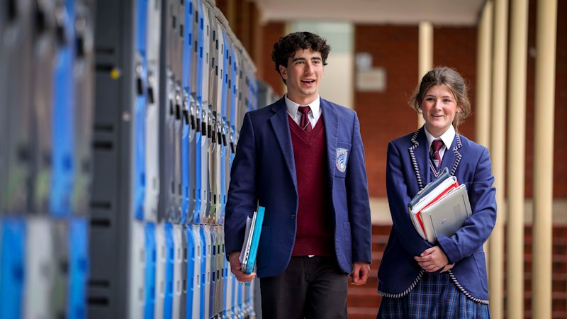 The school dux can be 15 and students come from across the world to this regional school