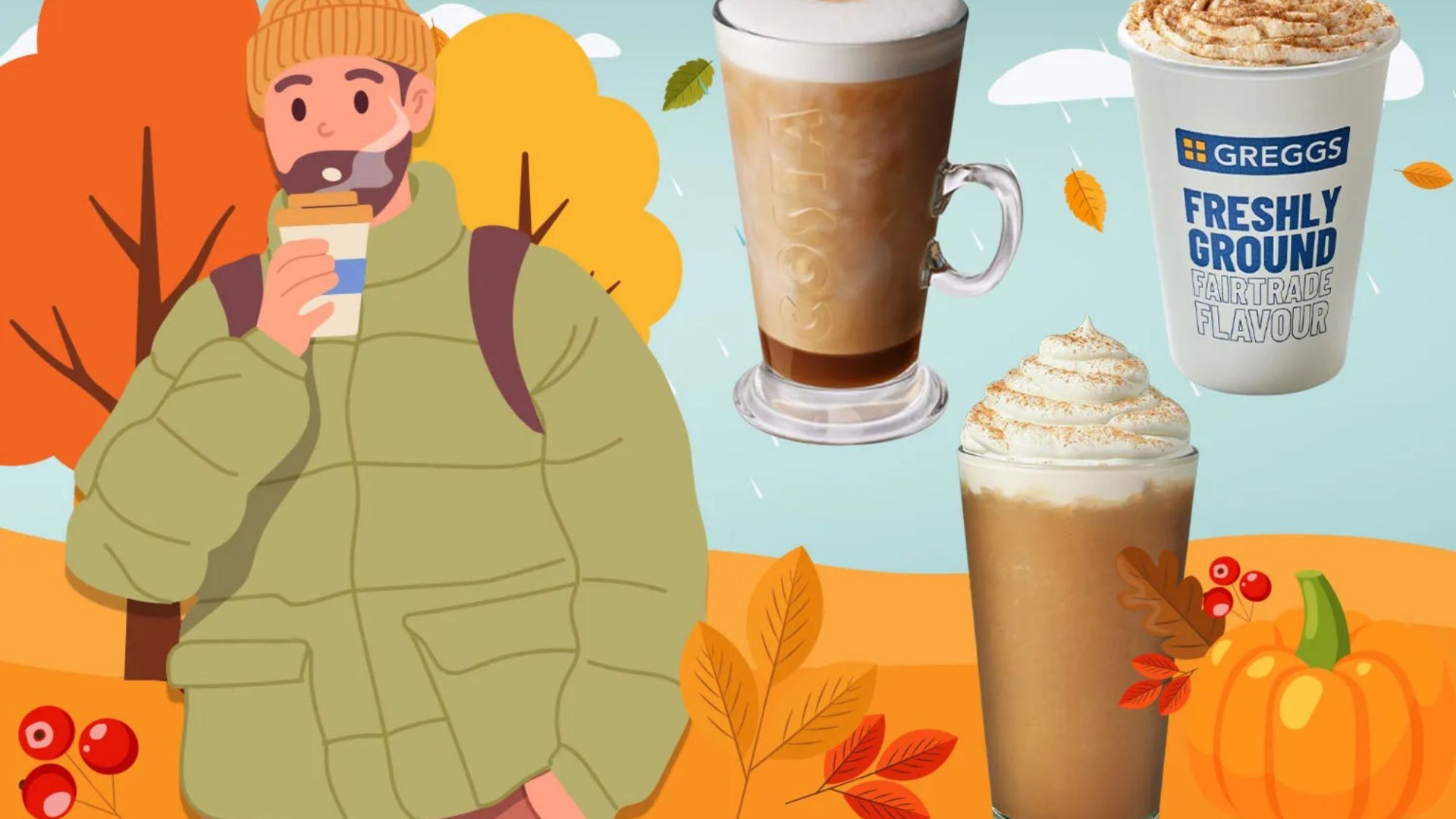 The shocking autumnal drinks with more sugar than a WHOLE pack of biscuits – and surprising low-calorie pick