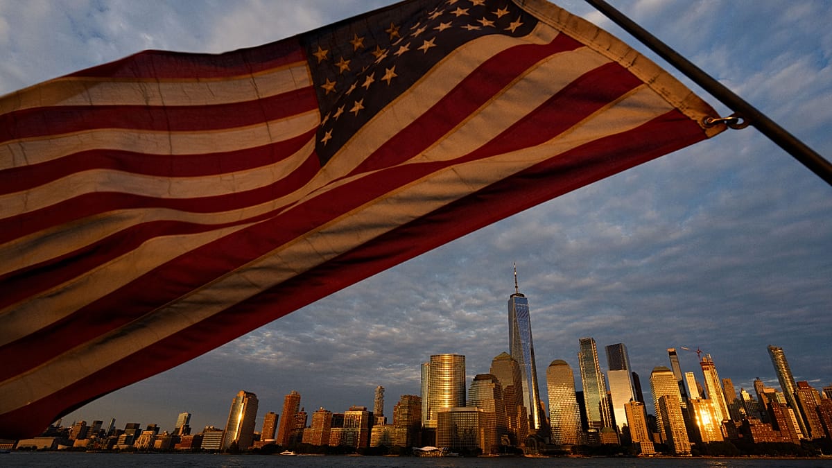 Thousands of flags honour 9/11 victims at Malibu university