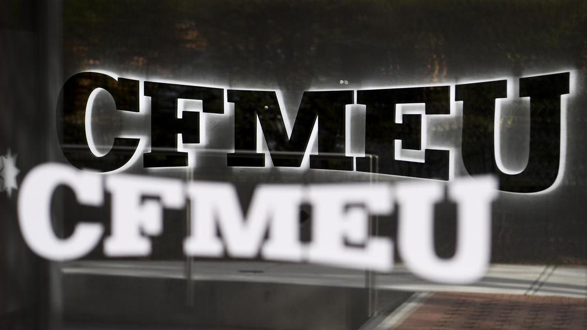 Three arrested as CFMEU offices raided
