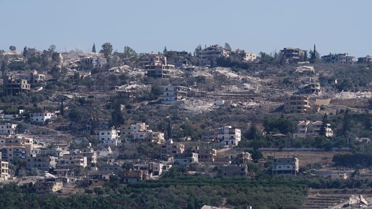Three killed in Israeli strikes on Lebanon, health ministry says