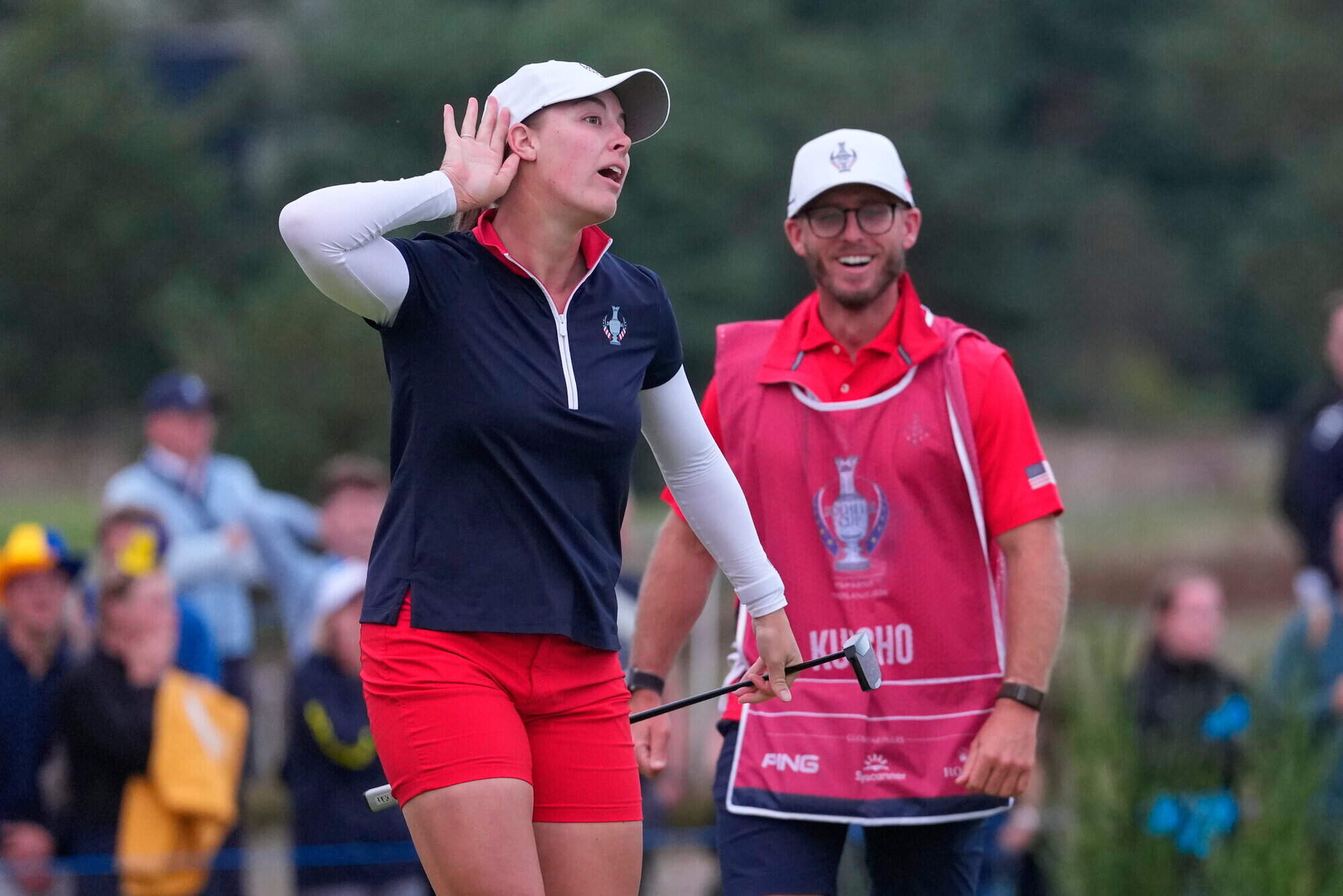 Thrilling final day awaits at the Solheim Cup after Leona Maguire is beaten in fourballs