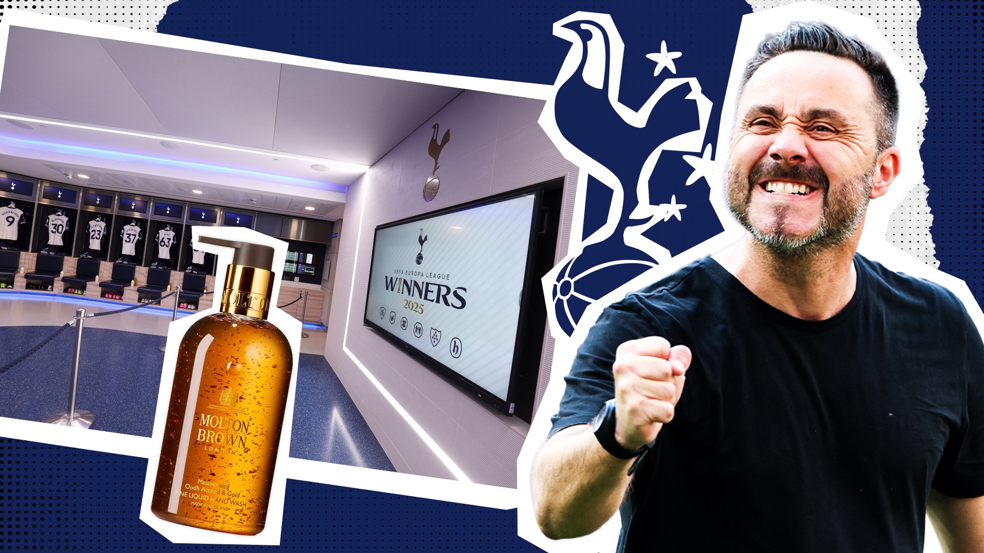 Tottenham ban LUXURY HANDWASH from opposition dressing room and decide to paint the walls ‘badly’ in bizarre move
