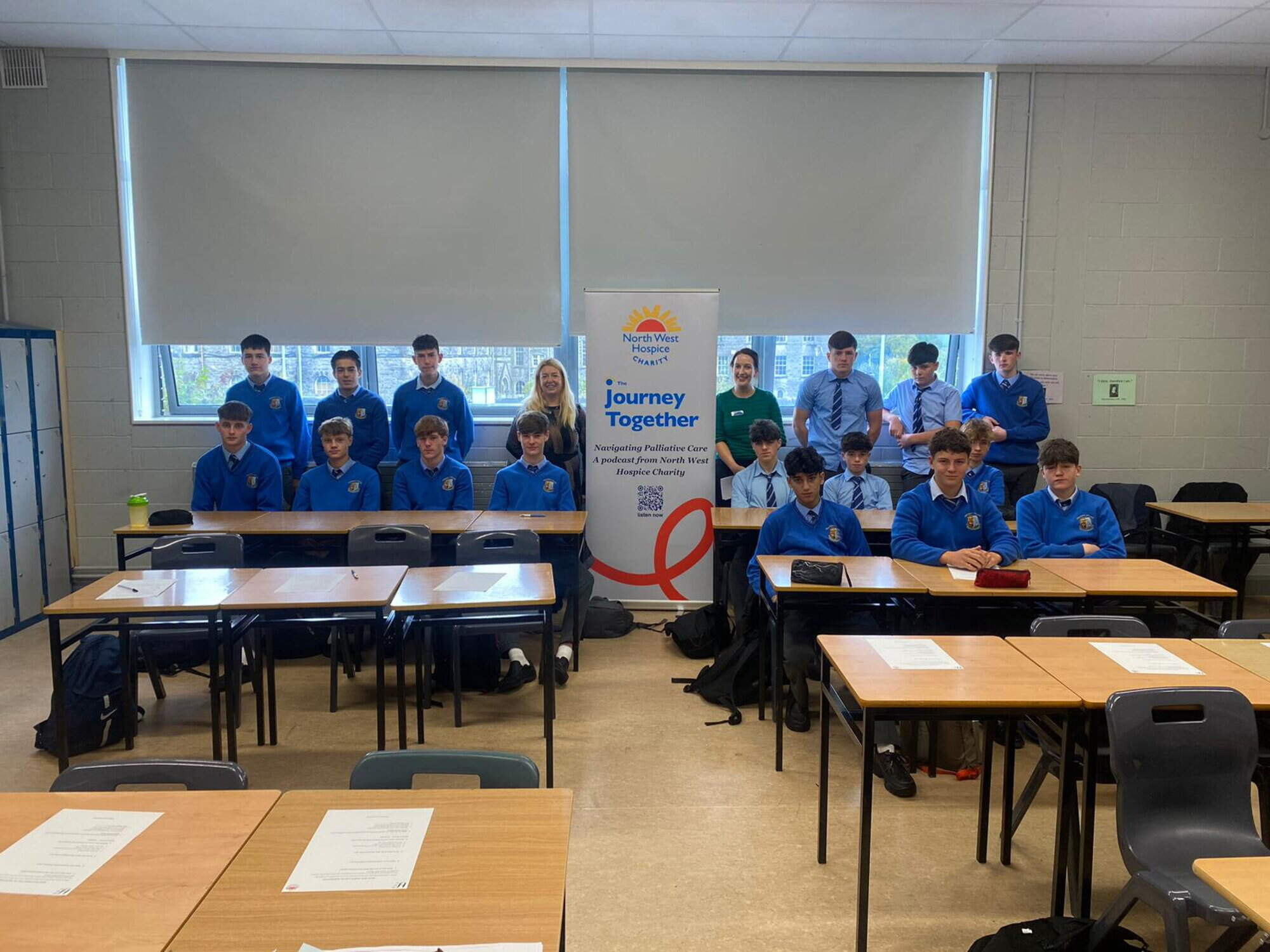 Transition Year students in four schools take part in North West Hospice palliative care education initiative