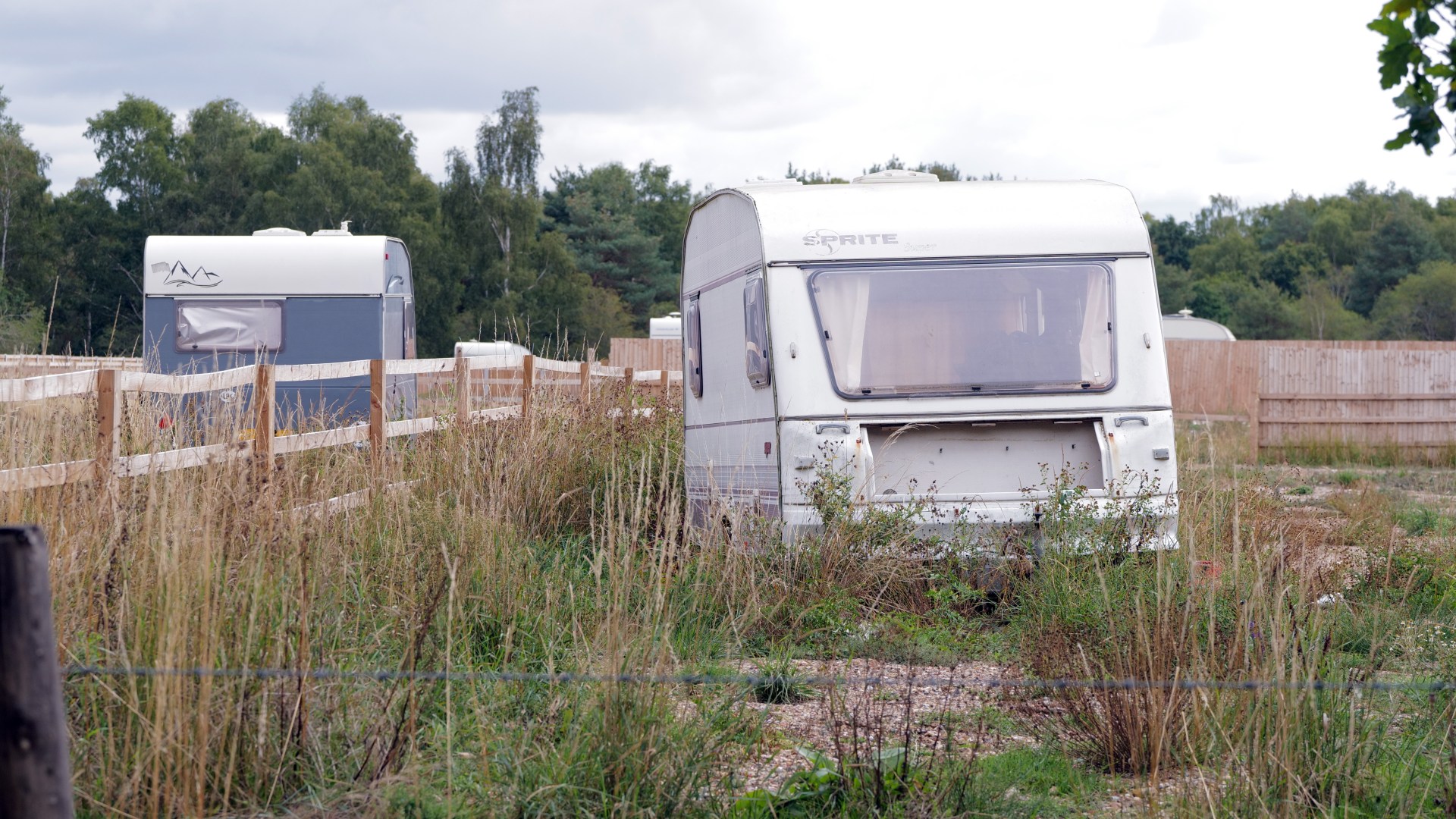Travellers ordered to leave illegal site opposite UK’s top-secret nuclear weapons site where 13 static homes were built