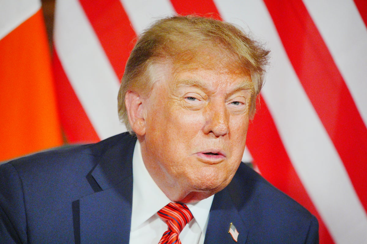 Trump says he would ‘love to see’ a united Ireland during visit to Dublin