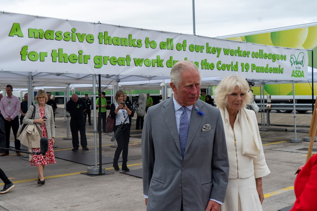 Trump video portrays Charles as uncaring in edited clip of fainting Asda worker