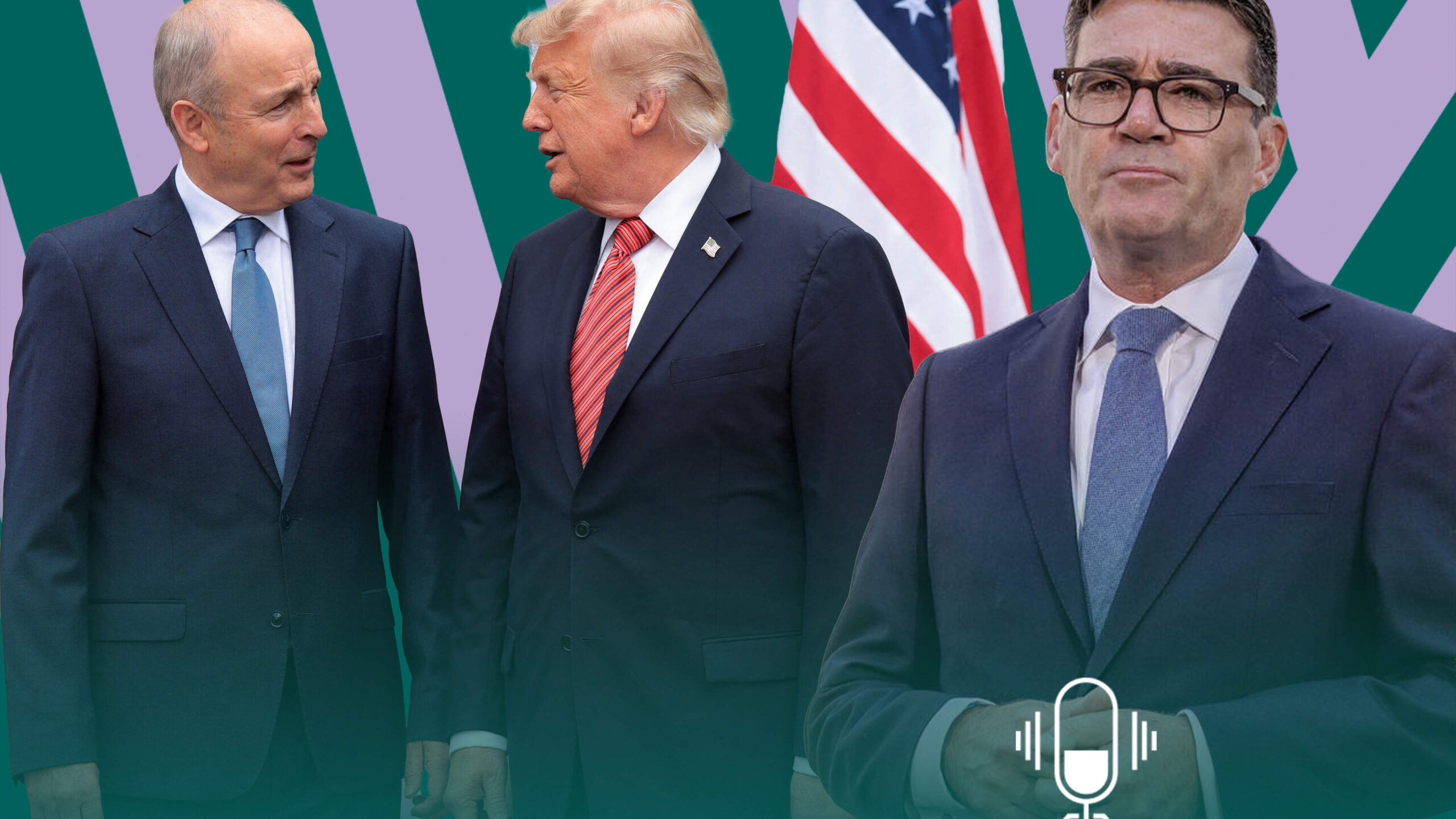 Trump's 'United States of Ireland' in focus as Martin meets Burnham 