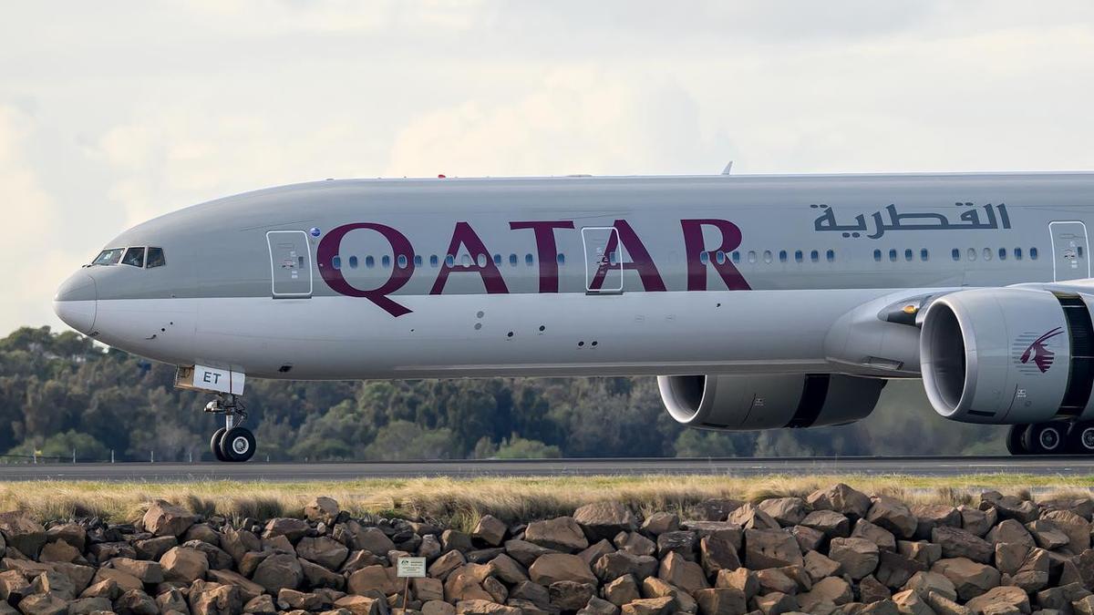 Two men detained after altercation on flight to Doha