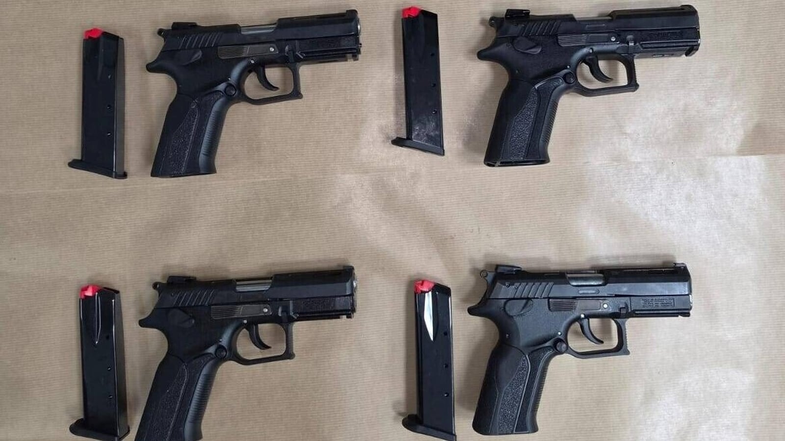 Two remanded in custody over firearms possession