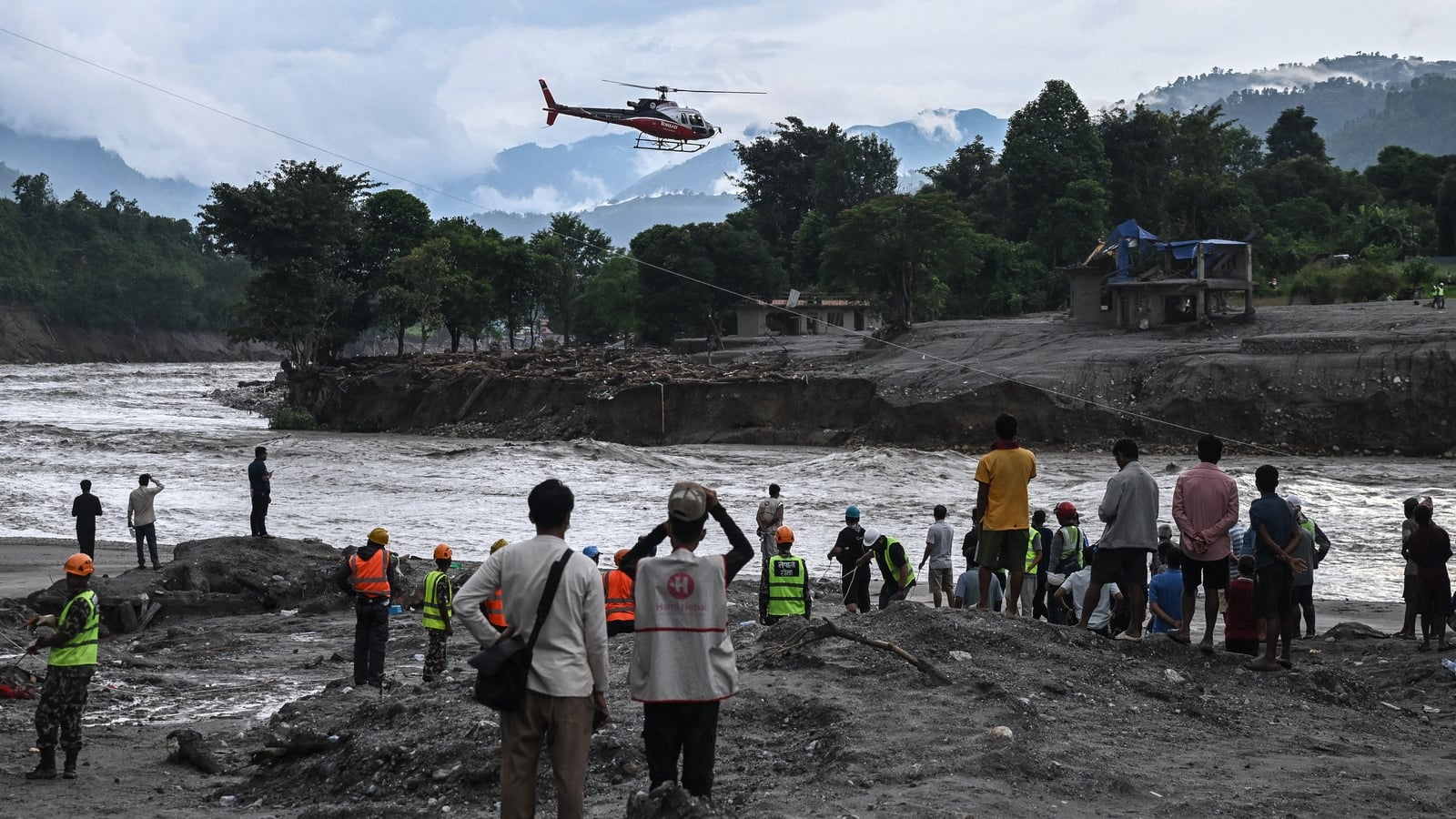 Two trapped tunnel workers rescued in Nepal after floods