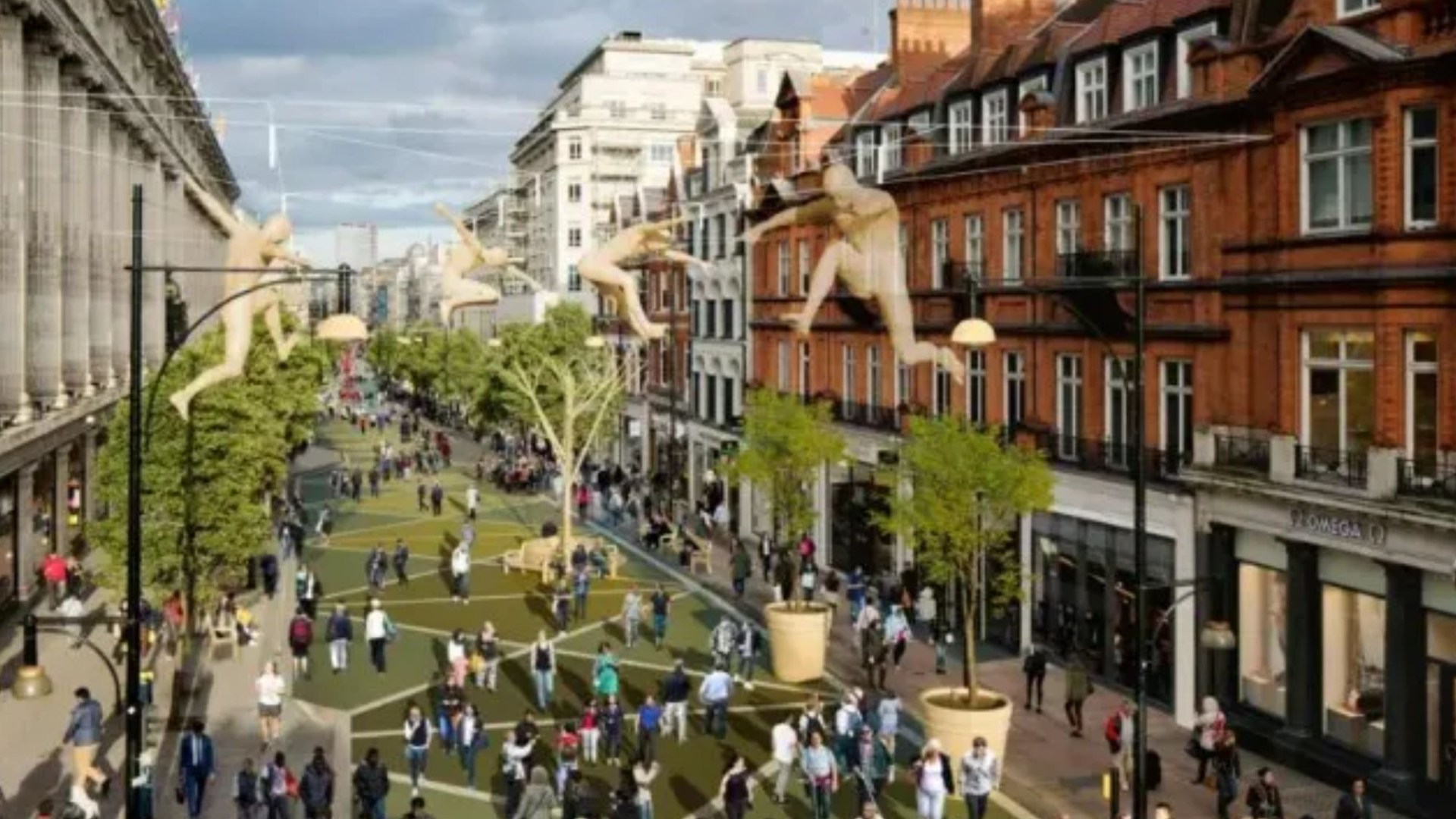 UK’s busiest high street to BAN cars and buses from next month in huge £150million upgrade