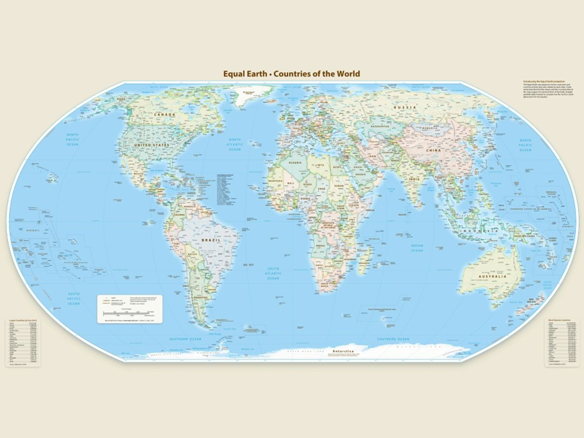 UN adopts ‘more accurate’ world map with larger Africa and smaller North America, Europe