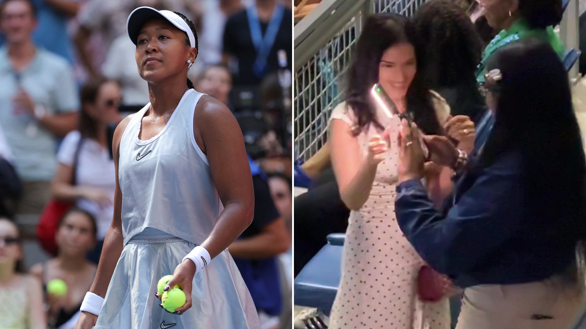 US Open overrun with INFLUENCERS as Naomi Osaka blasts ‘respect the sport’ after her match is rudely interrupted