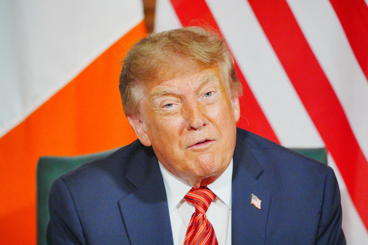 US President Donald Trump says he would ‘love to see’ a united Ireland