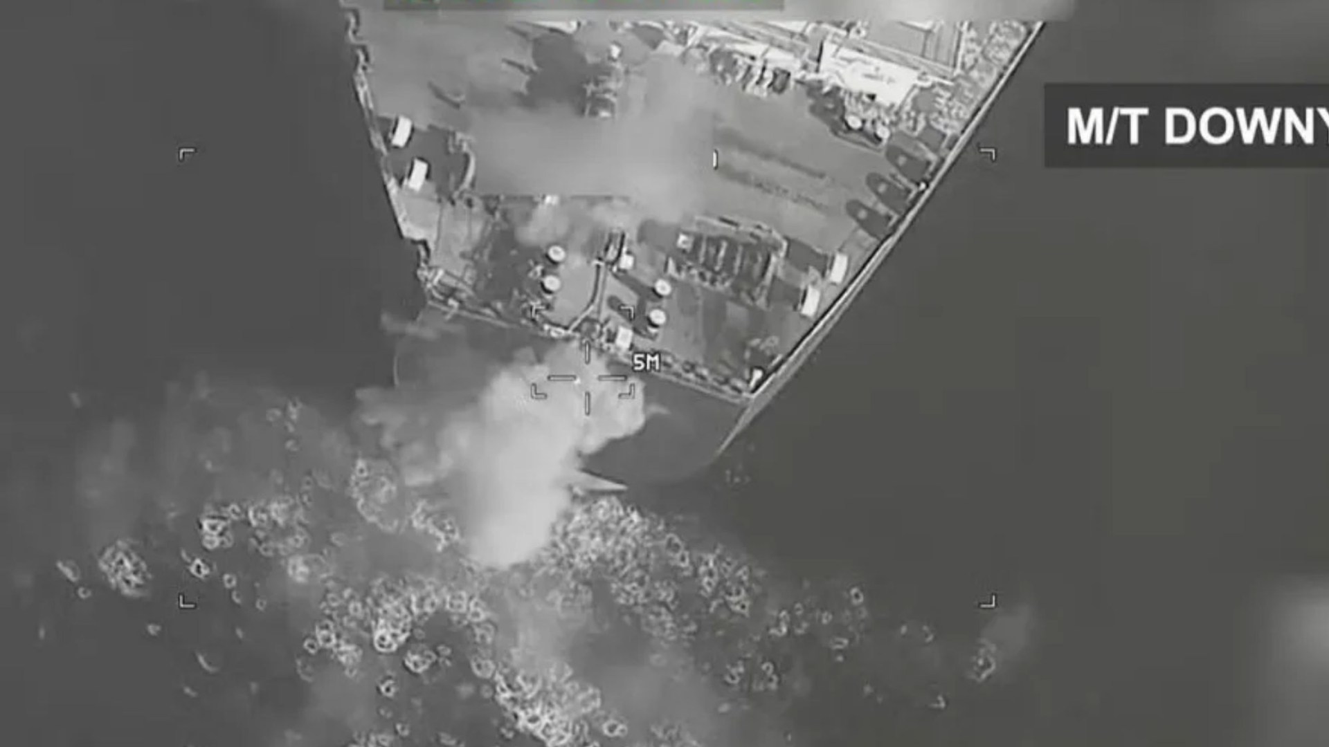US blasts Iranian tankers in response to Tehran’s attack on Navy ships after ‘evacuate immediately’ threat