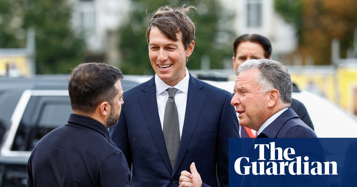 US envoys Kushner and Witkoff visit Kyiv for first time after Putin talks