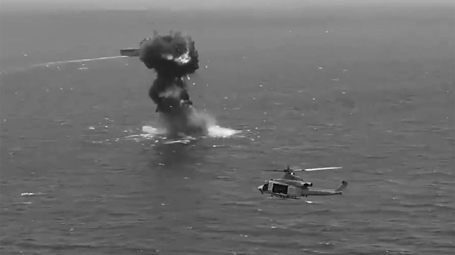 US sinks another 'floating refueling station' linked to 'narco-terrorist' group