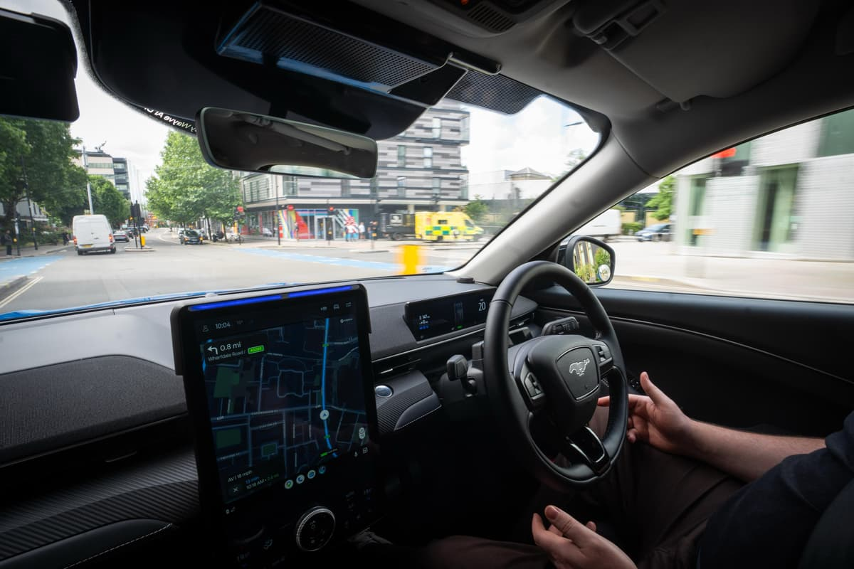 Uber and AI firm Wayve launch first self-driving robotaxis in London