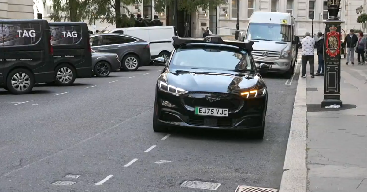 Uber robotaxis hit London's streets, but with humans still behind the wheel