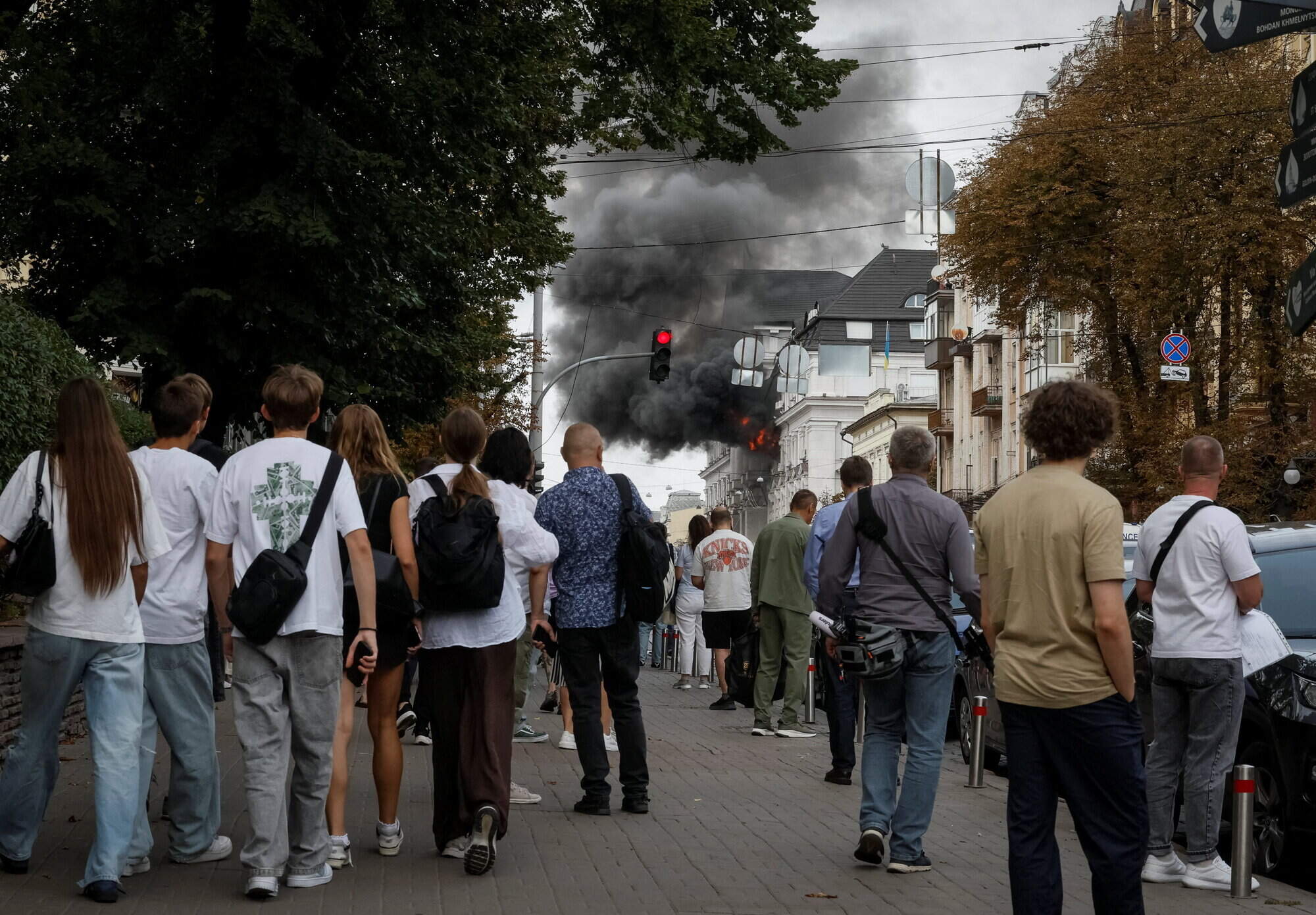 Ukraine vows to retaliate after Russian strike on security service HQ in central Kyiv, calling it a ‘major escalation’