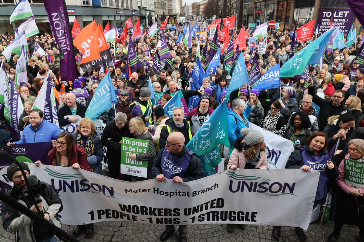 Unions urge Stormont to agree fair budget or face more industrial action