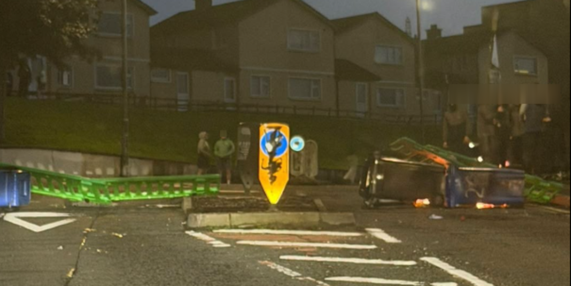 Up to 50 masked people involved in ‘disgraceful’ Derry disorder as petrol bombs thrown at police