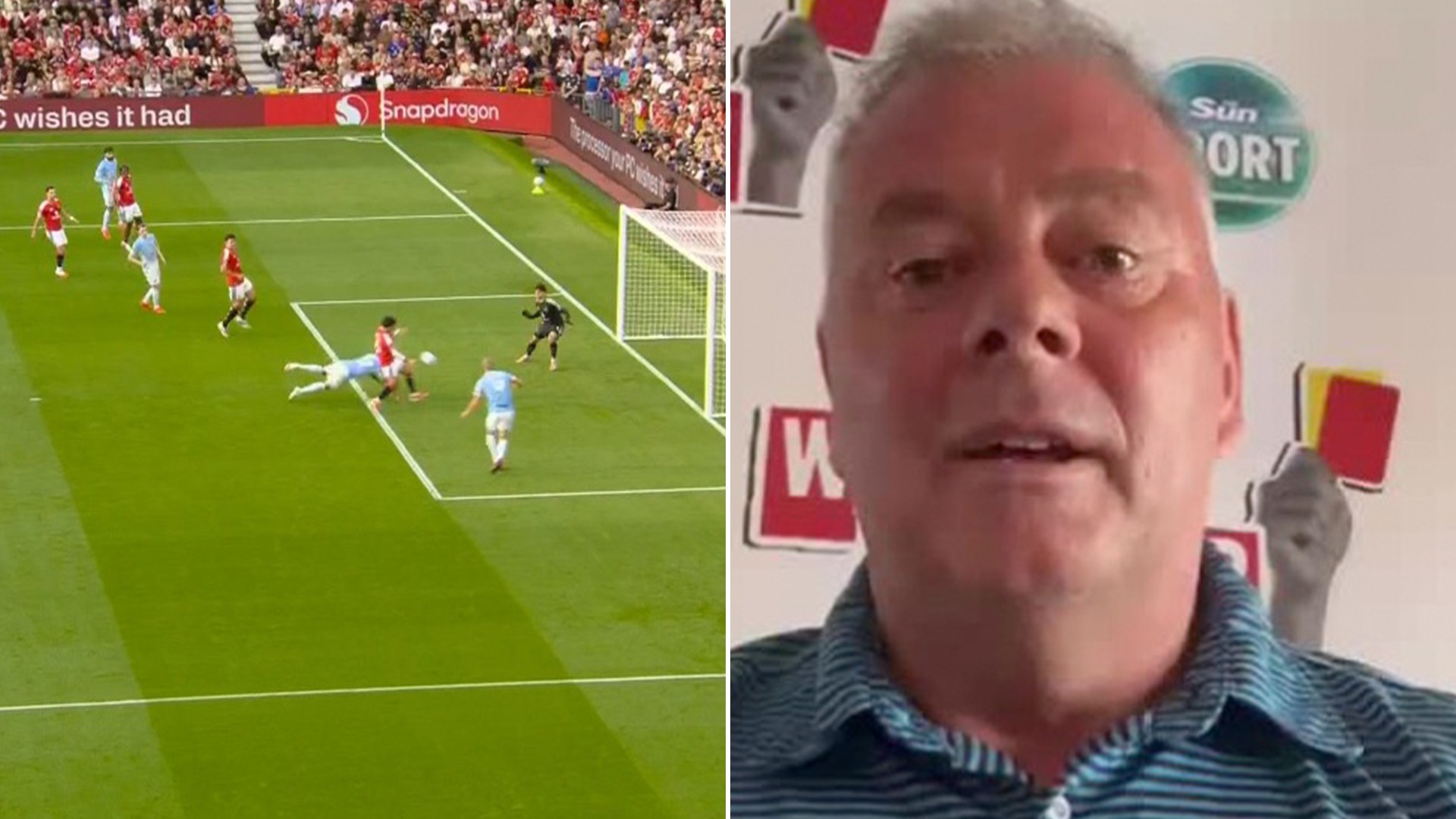 VAR got Erling Haaland goal wrong and should not have got involved in Manchester derby controversy, says ex-ref Halsey