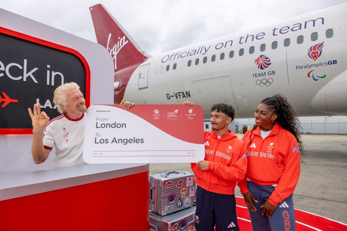 Virgin Atlantic ends British Airways grip on Team GB partnership
