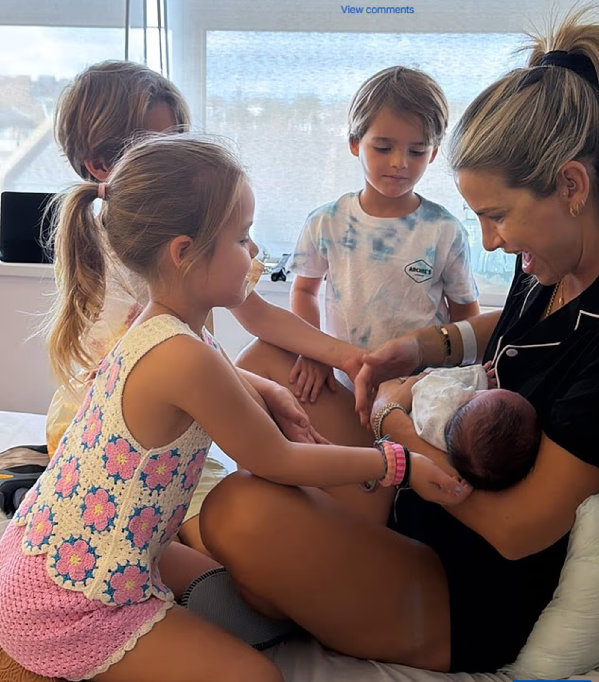 Vogue Williams welcomes fourth child as ‘beautiful baby boy’ arrives safely