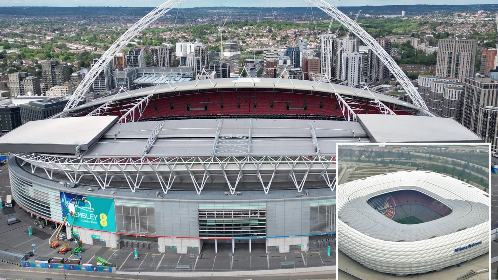 Wembley snubbed for 2029 Champions League final as Uefa confirm next two hosts for showpiece occasion