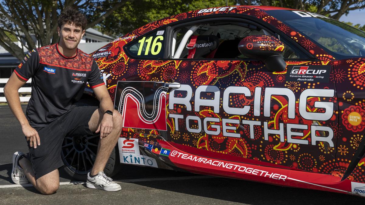 West Australian young gun Kade Davey out to become first Indigenous V8 Supercars driver