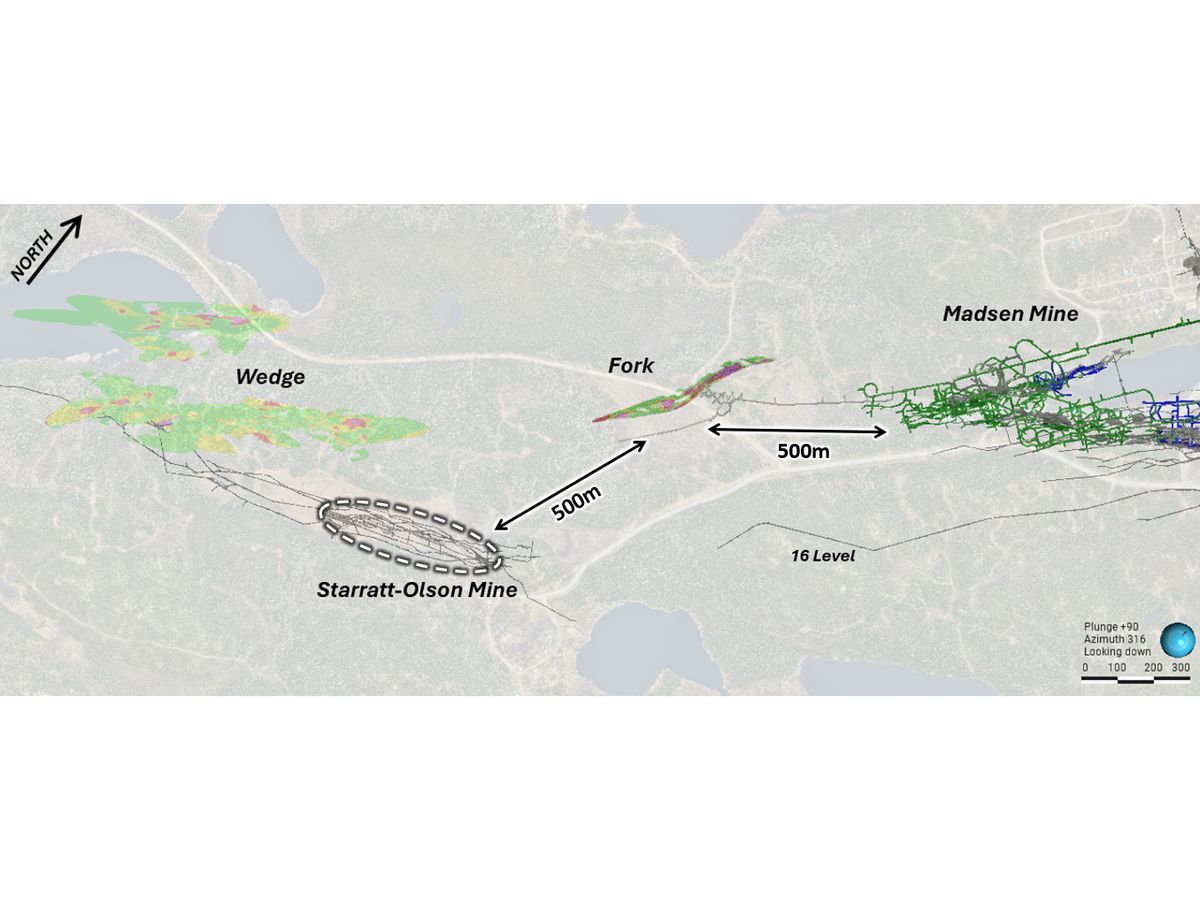 West Red Lake Gold Intersects 16.16 g/t Au over 1.5 Metres and 10.94 g/t Au over 1.5 Metres at Starratt-Olsen, Advancing Multi-Asset Strategy at Madsen