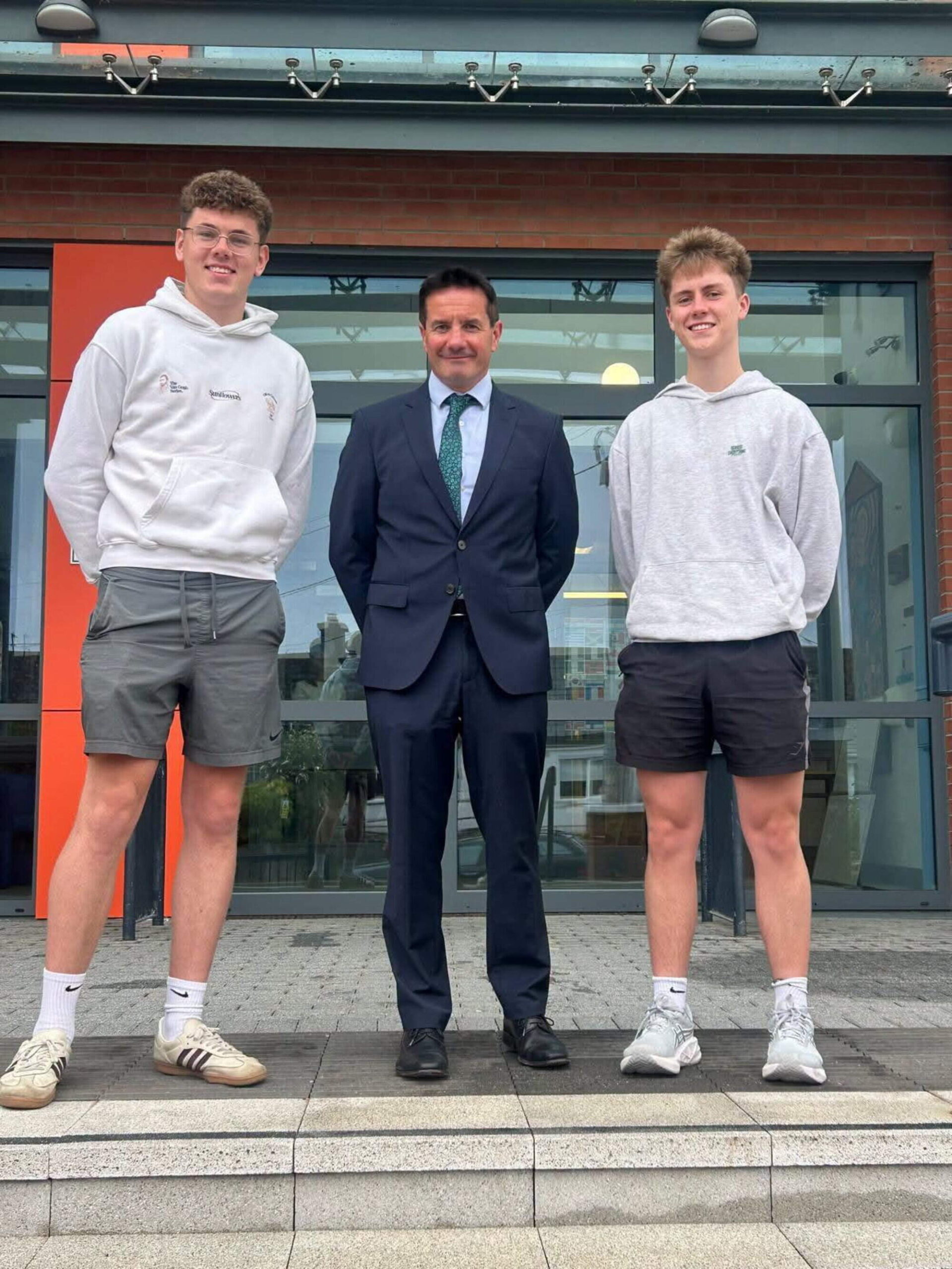 Wexford CBS welcomes back three former students to inspire current sixth years