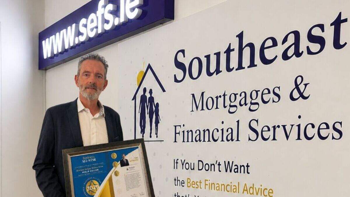 Wexford financial advisor secures business person of the year for third consecutive year — ‘I’m deeply honoured’