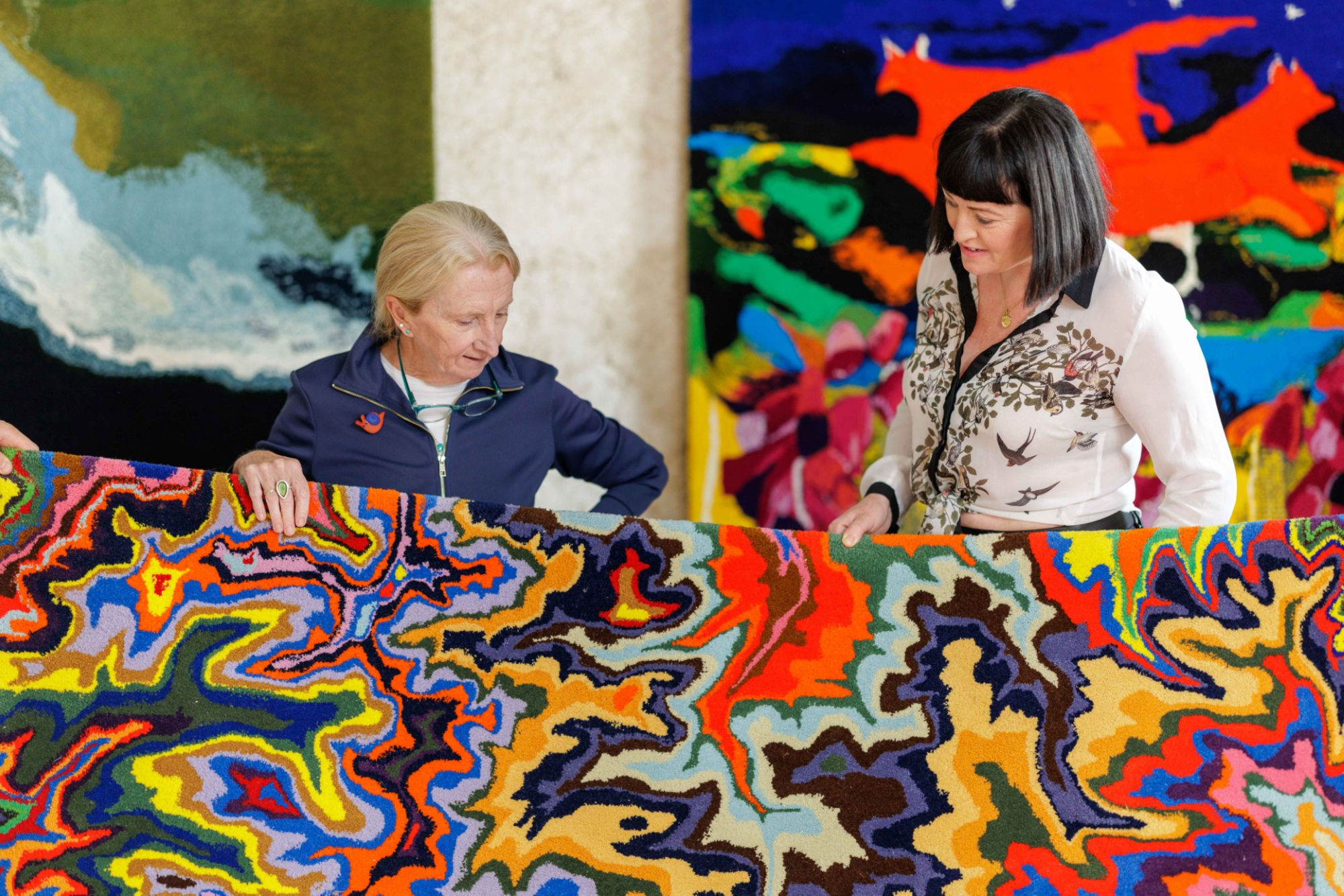 Wexford's Ceadogán Rugmakers and top contemporary artists unveil plans for major exhibition