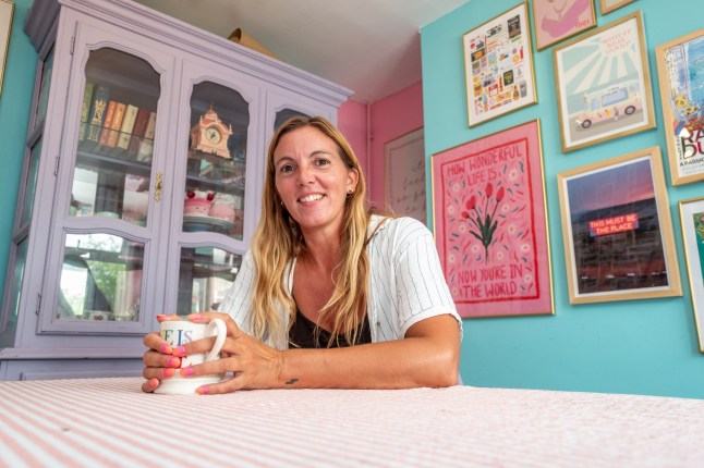What I Own: My £345,000 house is 99% pink — my sons roll their eyes