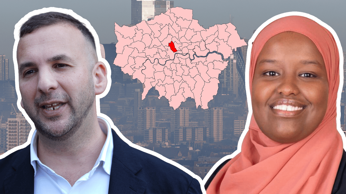 Who are the candidates for the Holborn and St Pancras by-election?