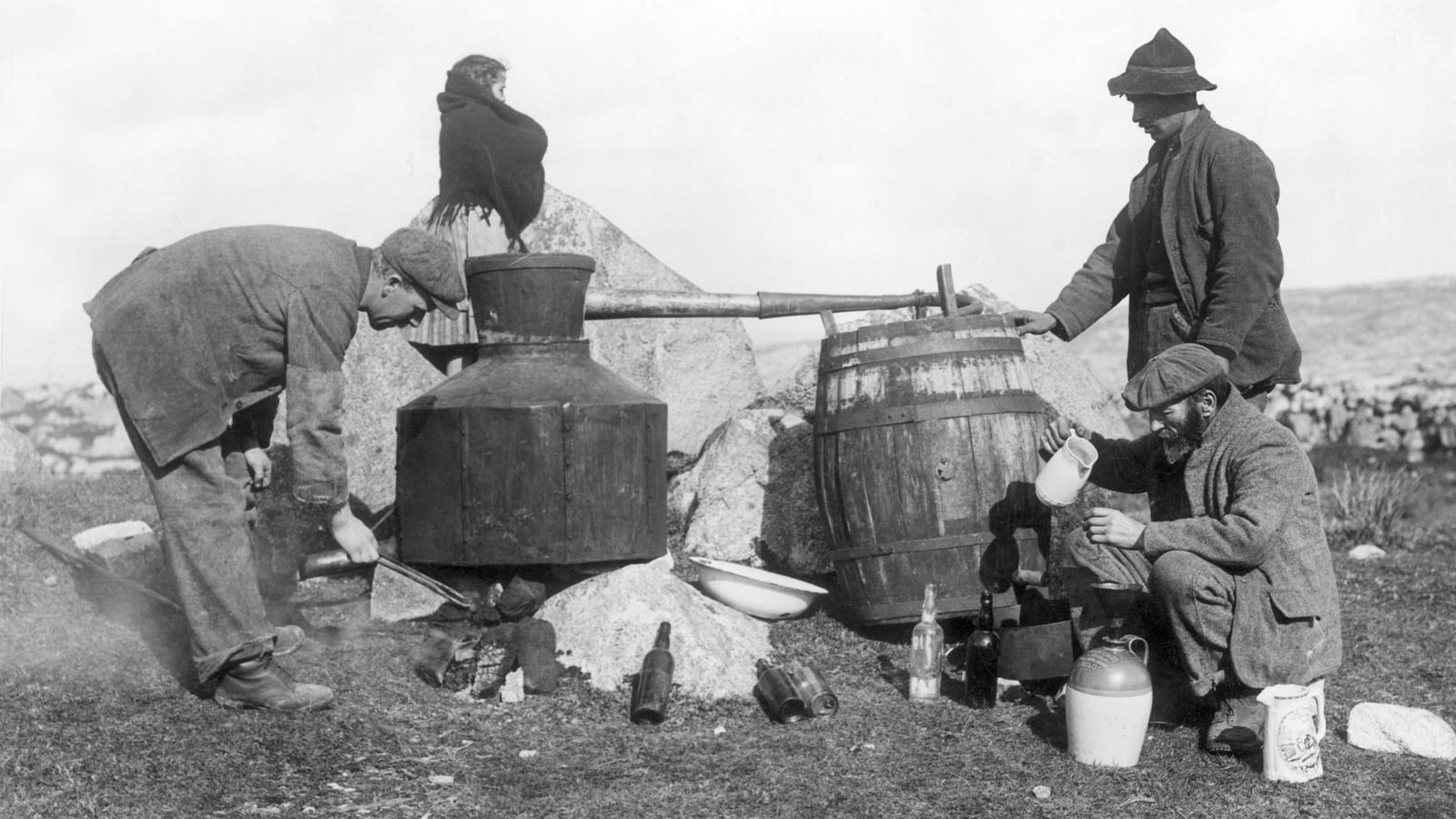 Why were the IRA so opposed to poitín during War of Independence?