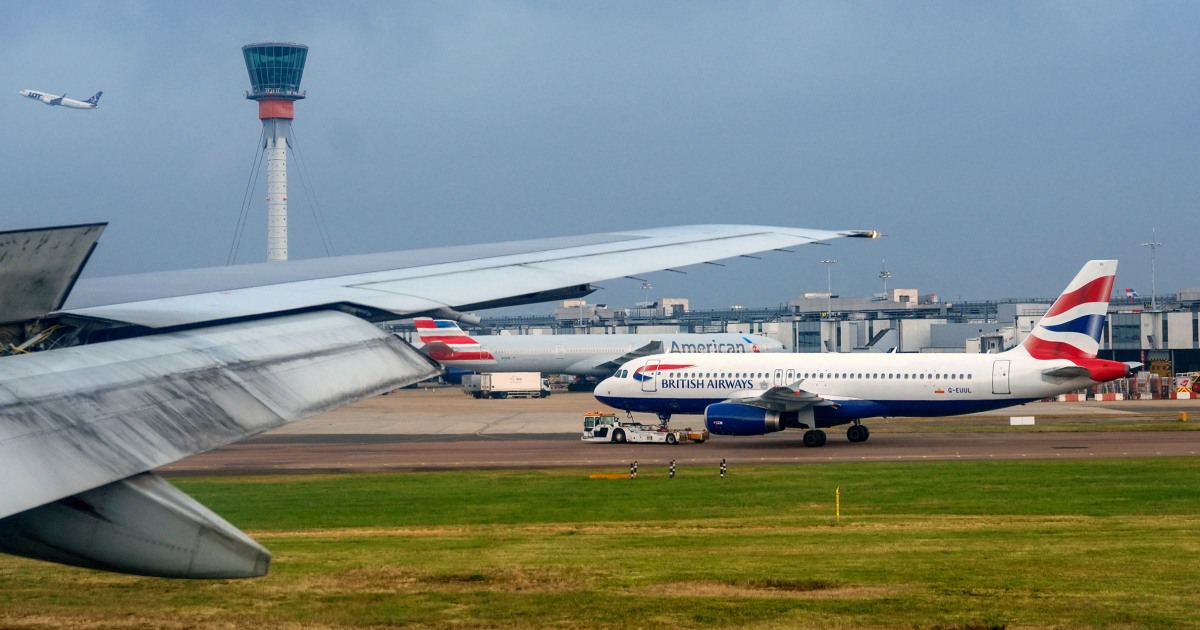 Widespread flight delays hit London airports, including Heathrow