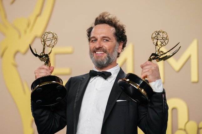Widow’s Bay star Matthew Rhys makes Emmy Awards history after ‘incredible’ win