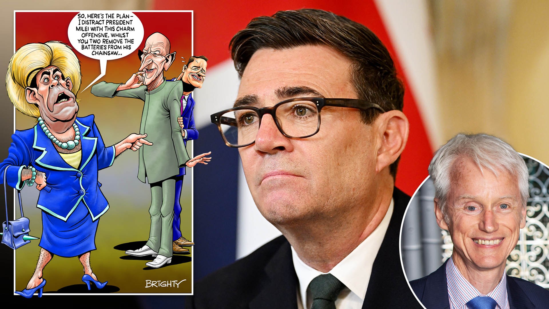 Wimpish Burnham faces his Thatcher moment over the Falklands — but he’d rather launch a focus group than a task force