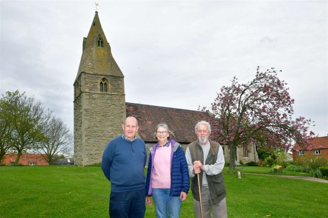 Wonky church which leans more than the Tower of Pisa saved from collapse