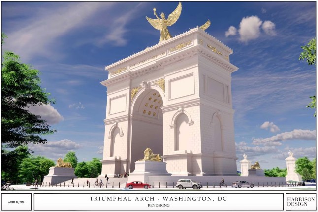Work on Donald Trump’s 250ft ‘Arc de Trump’ could begin in weeks