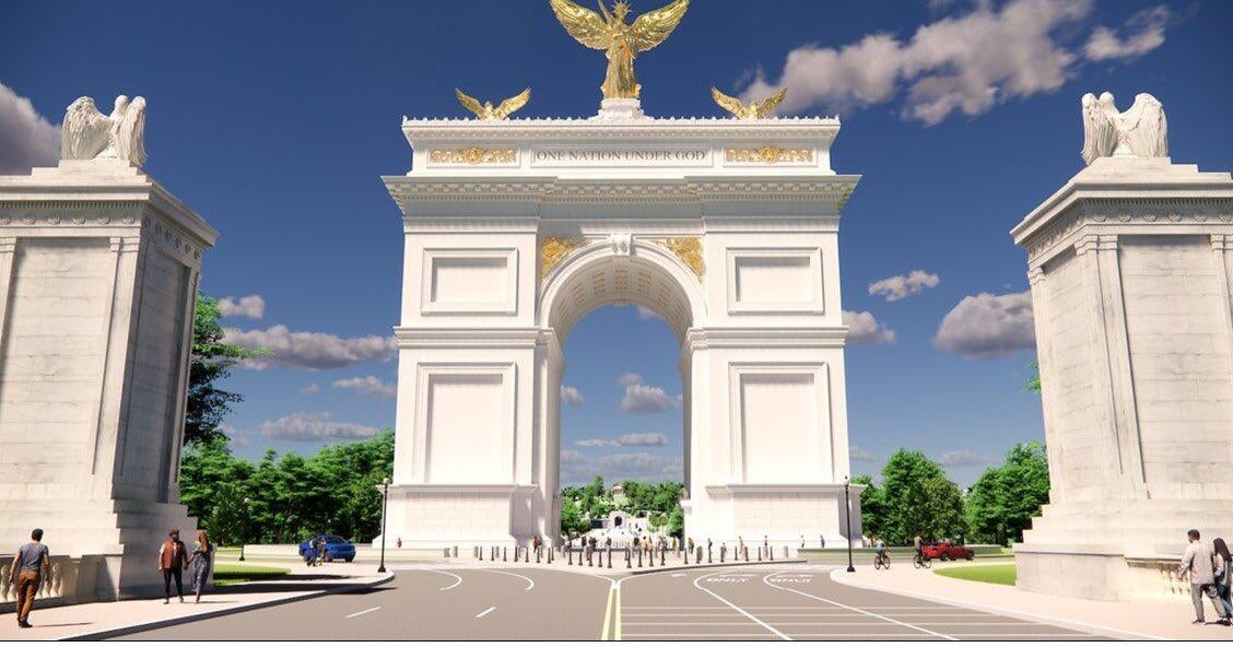 Work on Trump-backed Triumphal Arch will start in coming weeks